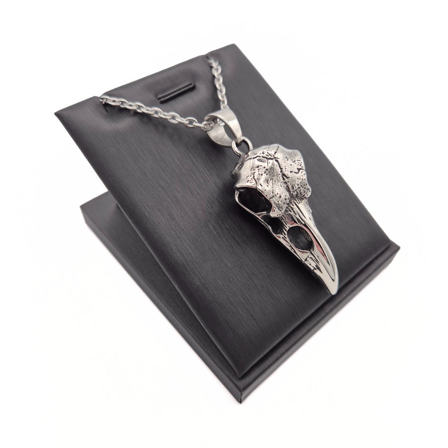Raven Skull Necklace