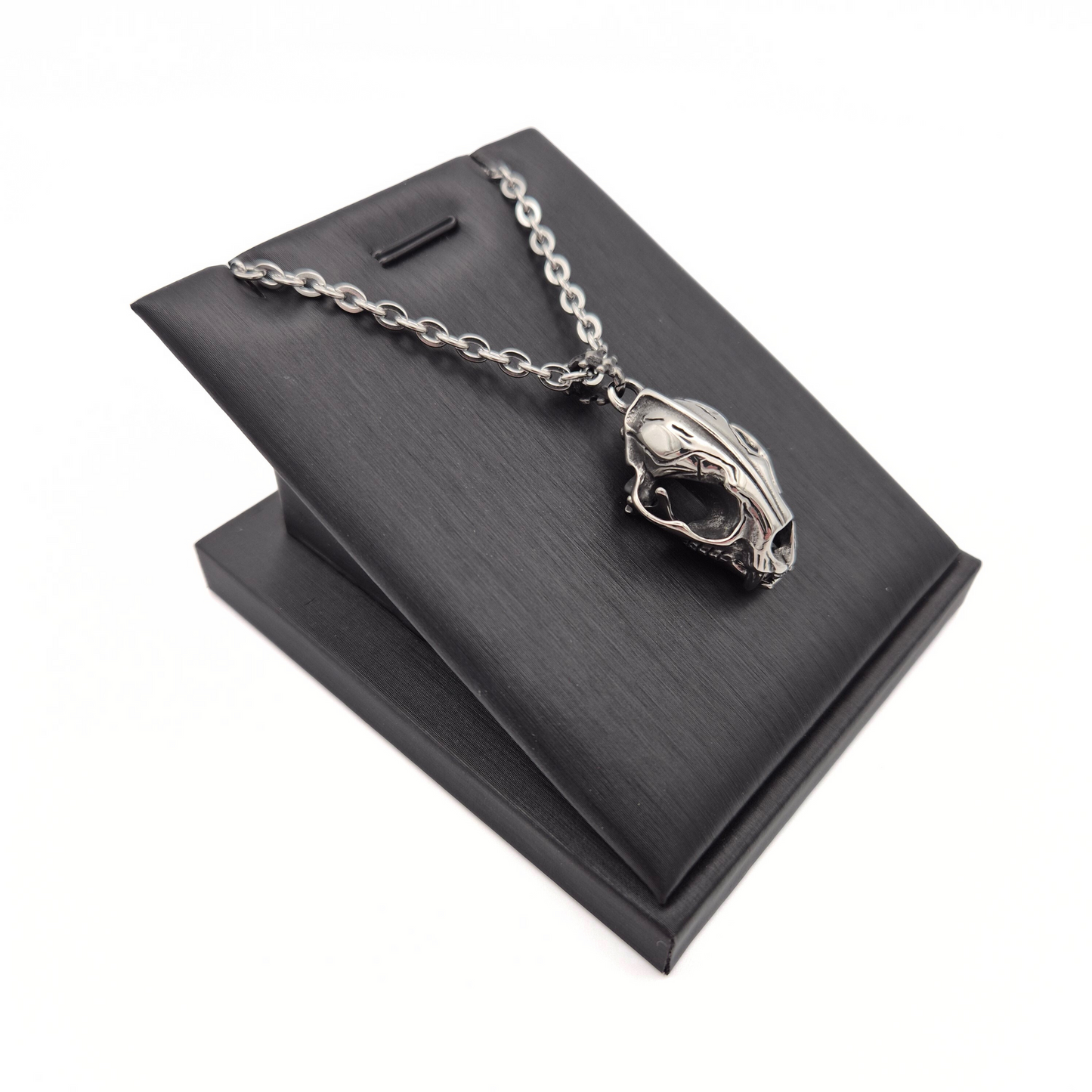 Sabretooth Tiger Skull Necklace