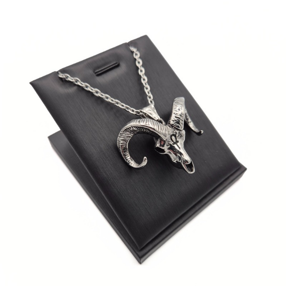 Demons Embrace Ram Necklace