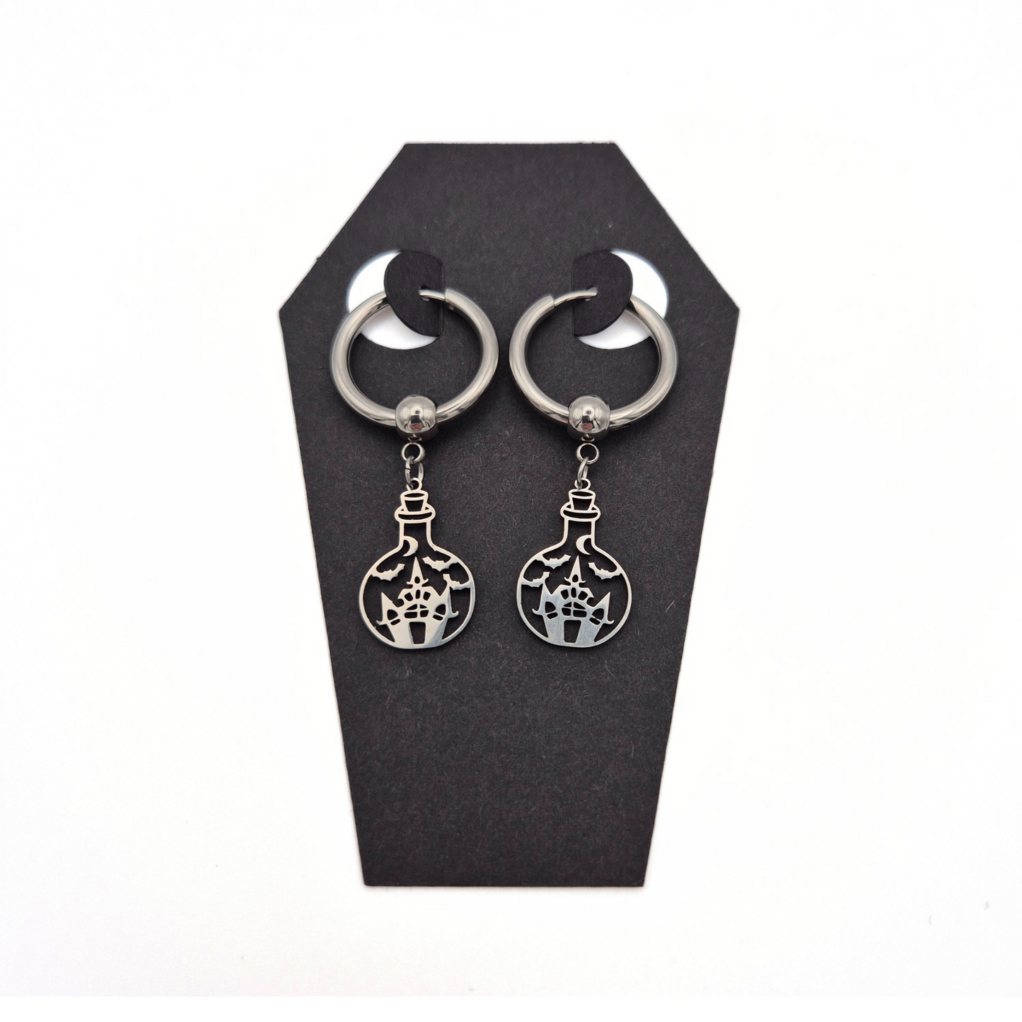 Haunted Elixir Hoop Earrings