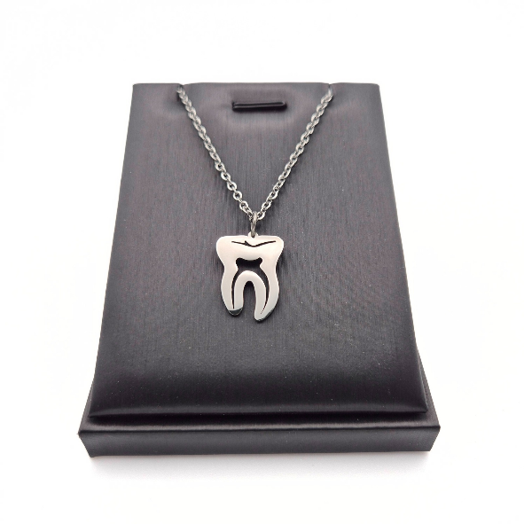 Cursed Crown Tooth Necklace