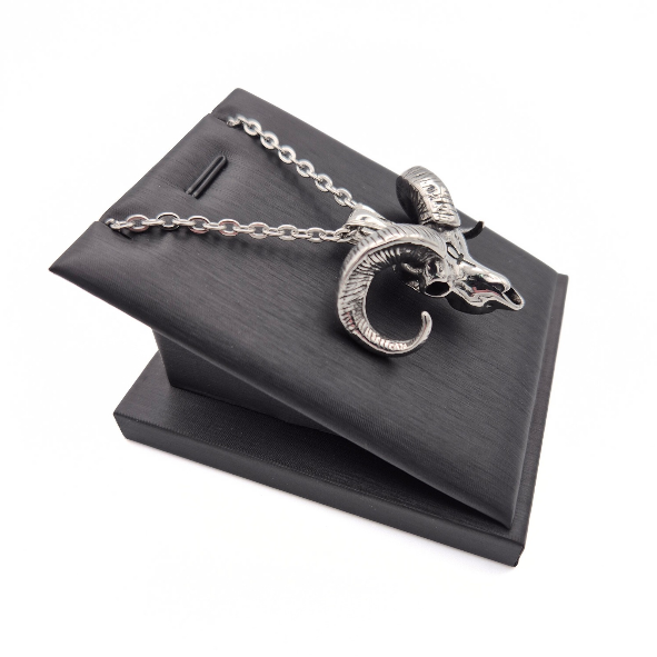 Demons Embrace Ram Necklace