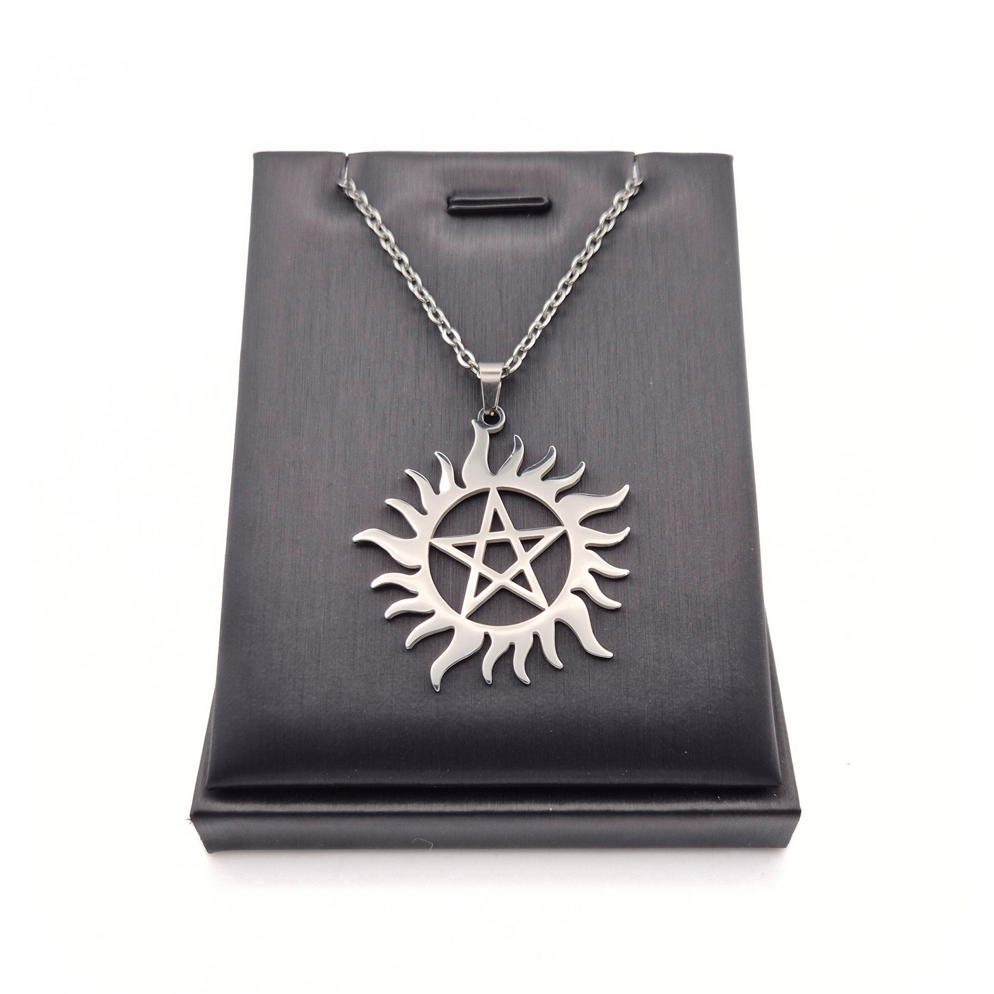 Sunburst Pentacle Necklace (Large)