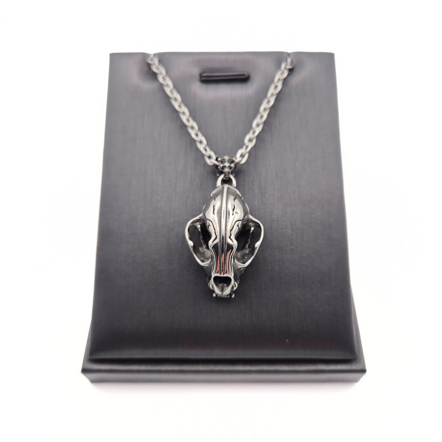 Sabretooth Tiger Skull Necklace