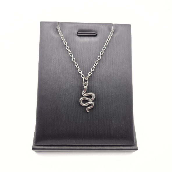 Serpent's Embrace Snake Necklace