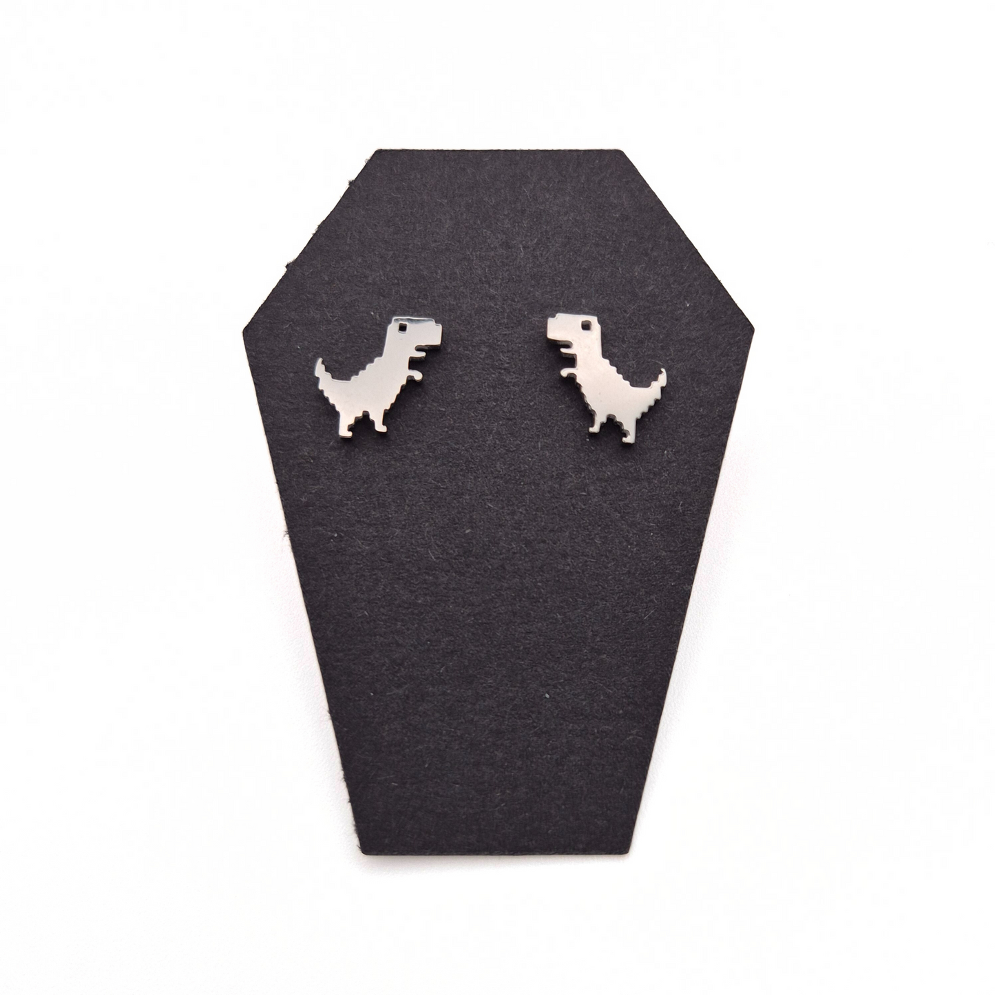 T-Rex Dinosaur Stud Earrings