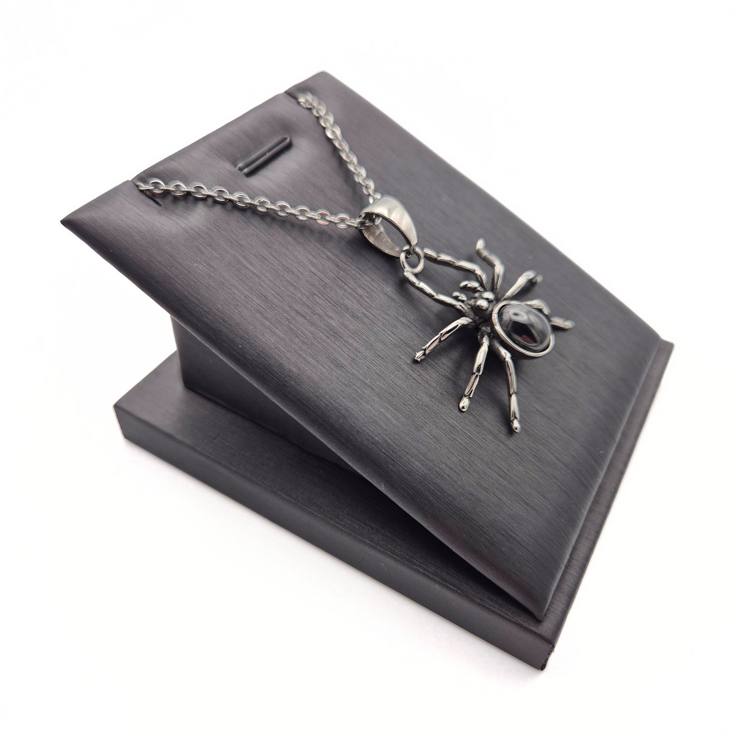 Black Widow Spider Necklace