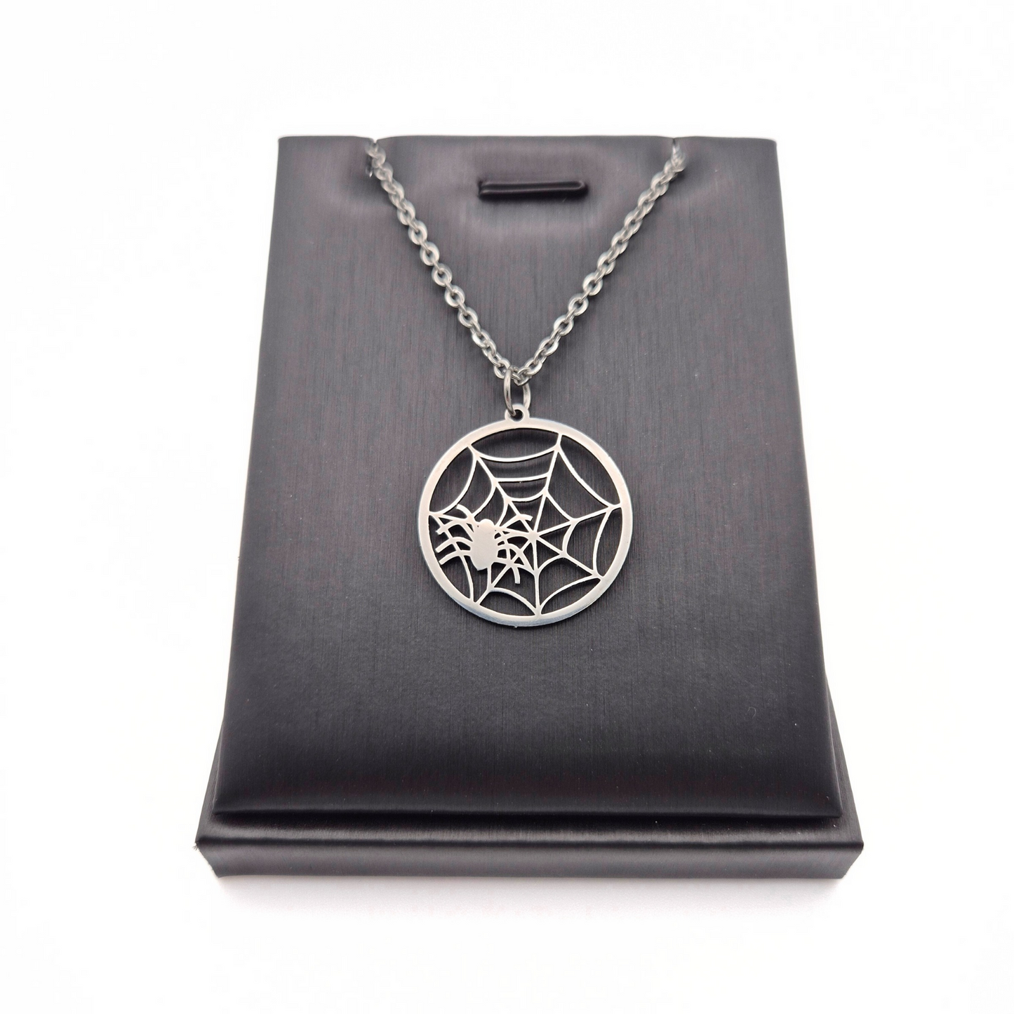 Webbed Spider Necklace