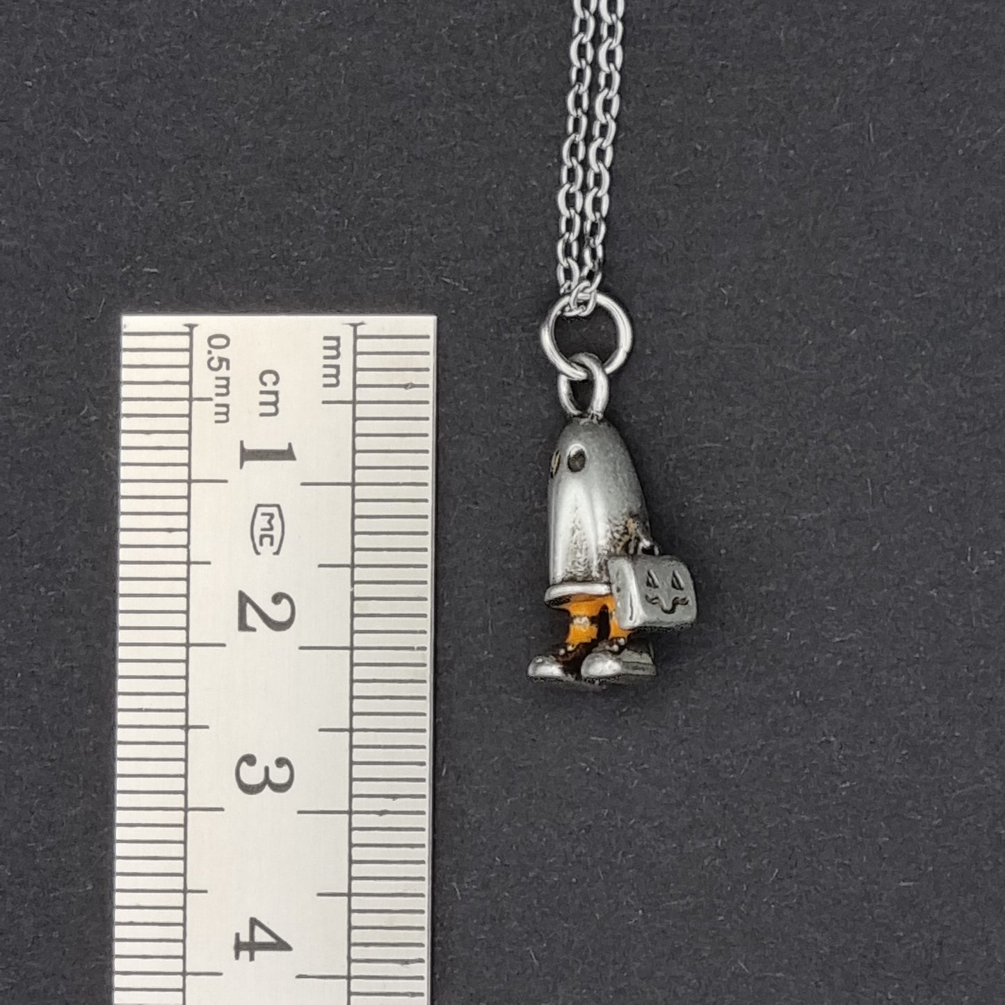Trick or Treat Ghost Necklace