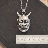Hannya mask necklace