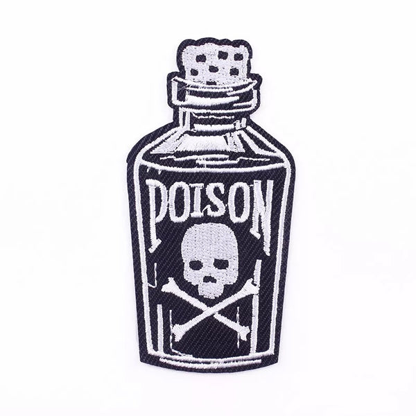 Poison bottle patch
