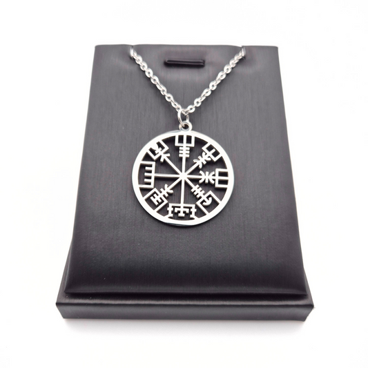 Vegvisir Viking Compass Necklace