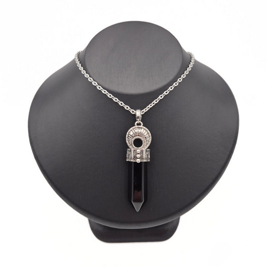 Black Obsidian Pendant