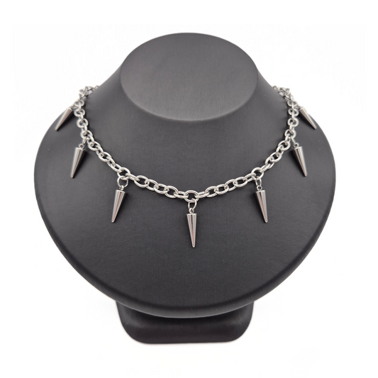 Impaler Fringe Necklace