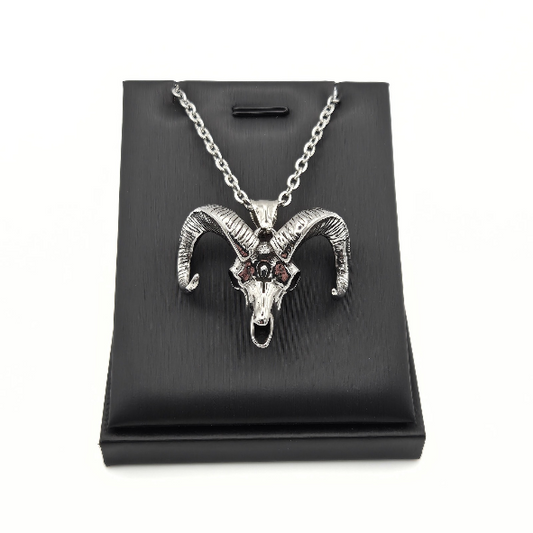 Demons Embrace Ram Necklace