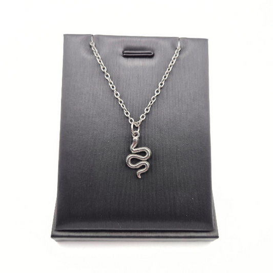 Serpent's Embrace Snake Necklace
