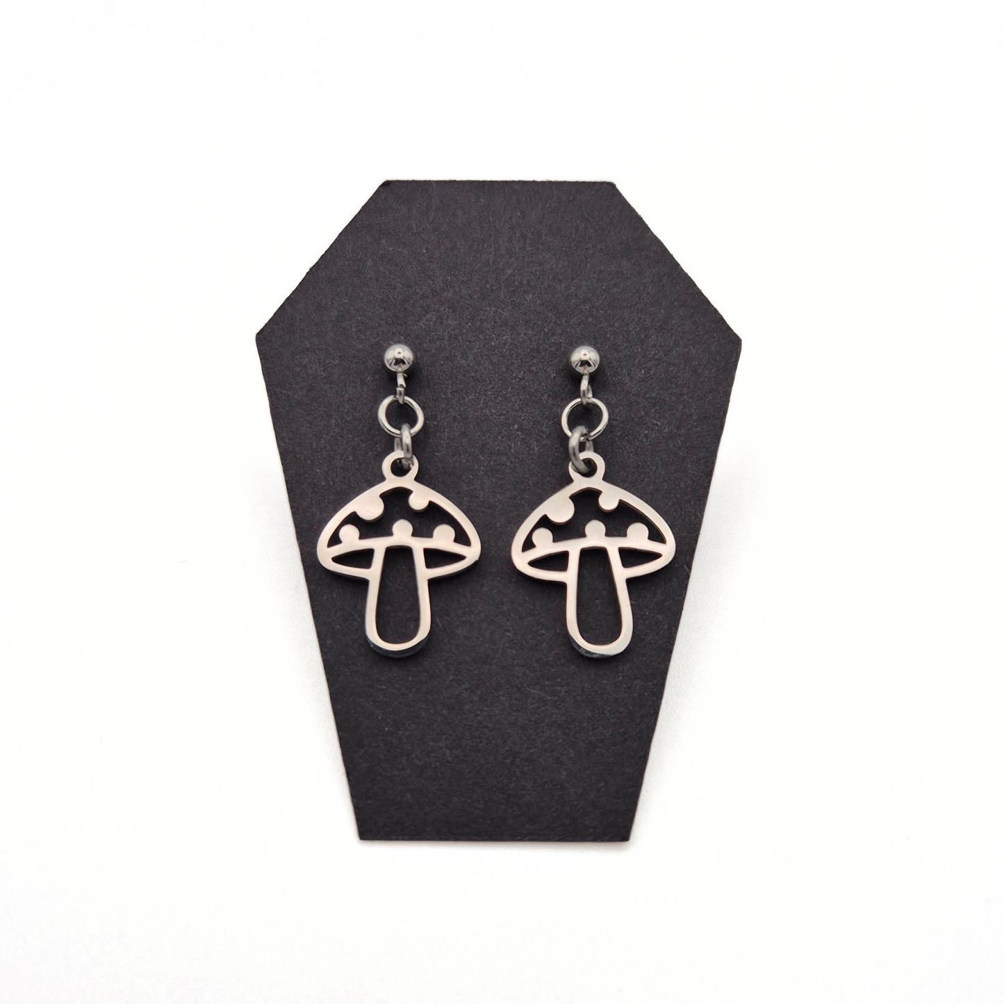 Enchanted Toadstool Stud Earrings