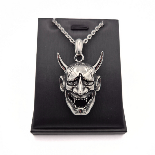 Hannya Mask Necklace