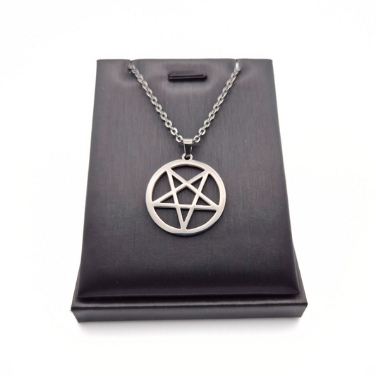 Sacred Circle Pentacle Necklace (Large)