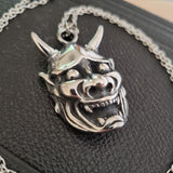 Hannya mask necklace